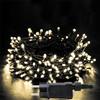 OXYN Lampadine Luci LED Natale Alimentazione 230V Colore Filo Verde Lampada Casa Albero Decorazioni Natalizie Stringa Presepe Giochi Luce Esterni Interni Flessibile (180 LED 14 metri Bianco Caldo)