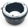 PEIXEN Anello adattatore for obiettivo For AI-NEX, for obiettivo FOR Nikon F AI Mount for anello adattatore for fotocamera FOR SONY NEX E Mount NEX-7 NEX-5 5R NEX-3 A5100 A6000