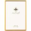 Lawrence Frames, Cornice portafoto in Metallo Semplice Dorato, 8,9 x 12,7 cm (Larghezza x Altezza), 670035