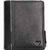 Roncato Pe-boston Portafoglio Uomo 9x11x1 Cm - Nero