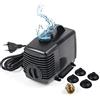 RATTMMOTOR Pompa dell'acqua CNC, 80 W, 220 V, 3,5 m, 3500 l/h, per router CNC 3 kW/2,2 kW/1,5 kw/0,8 kw