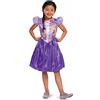 DISGUISE Vestito Rapunzel Standard Bambina, Porpora Vestito Rapunzel, Seta Abiti Carnevale Rapunzel, Costumi Di Carnevale Per Bambini Taglia S