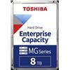 Toshiba Enterprise HDD 8TB 3.5'' SATA 6Gbit/s 7200RPM (MG08ADA800E) 8 TB