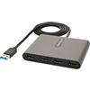 StarTech.com USB 3.0 to 4x HDMI Adapter - External Video & Graphics Card - USB T