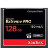 SanDsik Sandisk 128GB Extreme Pro CF 160MB/s - NUOVO