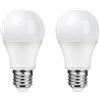 BOUBUI Lampadina Sensore Crepuscolare E27 5W 400lm Bianco Caldo 3000K AC220V, Equivalenza Lampade a Incandescenza 40W, Lampadina Intelligente Accensione/Spegnimento Automatico per Sicurezza, Confezione da 2