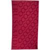 Trussardi Telo Mare o Piscina 100% Spugna Cinigliata di Puro Cotone cm 95 x 180 Maxi Circle Red Rosso