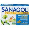 PHYTO GARDA SANAGOL Sanagol Gola Voce Erisimo Caramelle Balsamiche Miele e Limone 24 Pezzi