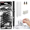 AUAUY 13Pz Set da Disegno Matita Senza Inchiostro, Set di Matite Eterne