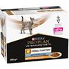 Purina Veterinary Diets NF Cat Renal Funcion Advanced Care Multipack - 10 pezzi da 85 gr - Pollo Cibo umido per gatti