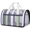 Treer Borsa per Trasporto Gatti Piccoli da Passeggio, Pieghevole Trasportino Cane Trasportino Morbido, Aereo Borsa per Animali Domestici Viaggio, Borsa A Tracolla (46 * 29 * 26cm,Verde Avocado)