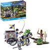 PLAYMOBIL Novelmore 71484 Assalto al forziere Reale, Battaglia per la concquista dell'oro del Drago, Novelmore Contro Burnham, Giochi di Ruolo, Giocattolo Realistico per Bambini dai 4 Anni in su