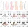 AIMEILI Kit Polvere Acrilica Colorata per Unghie, Polvere Acrilica Professionale per Estensione Unghie, Scultura Unghie per Studi Nail Art o Manicure DIY a Casa, 6x10g