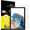 NEW'C 2 Pezzi, Pellicola Prottetiva per Samsung Galaxy Tab A8 10,5 Pollici (2021), Vetro Temperato, Senza Bolle, Durezza 9H, 0,33mm Ultra Trasparente, Ultra Resistente