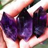 Senza marchio 2-3x Naturale Ametista Viola Punte Cristallo Di Bacchetta Roccia Obelisco pietra