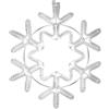 LEDVANCE Christmas/9W Apparecchio di Illuminazione da Giardino LED, per Parete, Bianco Freddo, Alluminio, IP65