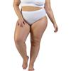 Plumpy Mutande Donna Taglie Forti Curvy Vita Alta Senza Cuciture Pacco 2