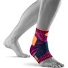 BAUERFEIND, 1 Cavigliera Unisex, Indossabile a Sinistra, per Sport con la Palla e Atletica Leggera, Stabilizzazione, Cinghia Adesiva, Taglia M, Rosa, 11419401950712