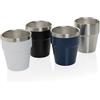 Tazza in acciaio riciclato personalizzata Clark 300 ml personalizzate o neutre
