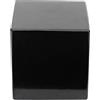 Igox Schungite - Pietre a cubo lucidate, 50 mm, in Pietra Nera, Protezione da shungite, Pietre di Cristallo per Proteggere da EMF ed Energie Negative (5 cm)