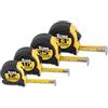 Titan Tools 10902 - Set di misurini a nastro, 4 pezzi, colore: Nero