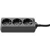 Adam Hall Cables Adam Hall Accessories 8747 X 3 M 3 - Ciabatta a 3 prese 3m lunghezza cavo