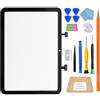 JPUNG Kit di ricambio A2696 A2757 A2777 schermo digitalizzatore touch glass per iPad 10a generazione 10,9 pollici (rilasciato nel 2022), set di riparazione
