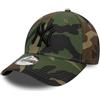 New Era York Yankees 9forty Adjustable Kids cap League Essential Woodland Camo - Youth