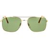 Retrosuperfuture Occhiali da Sole RetroSuperFuture Volo Mineral Green TL5