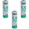 My Brand Maxxistore® - Saft batteria litio compatibile antifurto Wilma Combivox 3,6 V 2,6 Ah LS14500 AA (3 Batterie)