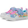Skechers Twinkle Toes, Sneaker, Blue Synthetic/Multi Trim, 43 EU