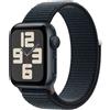 APPLE Smartwatch Apple Watch SE GPS Cassa 40mm in Alluminio Mezzanotte con Cinturino Sport Loop Mezzanotte