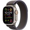 APPLE Smartwatch Apple Watch Ultra 2 GPS + Cellular Cassa 49m in Titanio con Cinturino Trail Loop M/L Blu Nero