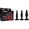 NMC Xplorer Butt Plug Kit Black