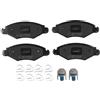 TRW GDB1500 Pastiglie Freno Set di 4 para Peugeot 206 Hatchback (2A/C) 1998-2012 Assale anteriore e Altri Veicoli
