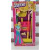 Mattel BARBIE MATTEL ASPIRAPOLVERE CLEANING SET SCOPA PALETTA 1980 567 568 DELUXE HG