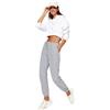 Trendyol Gray Thessalonic Knitted Tracksuit Pantaloni della Tuta, Donna