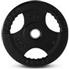 fdfitnessdigital Disco di gomma fitnessdigital tri grip (1 unità) - 25kg