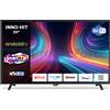 Inno Hit Smart TV 39 Pollici HD Ready Display LED Android TV DVB-T2 HDMI colore Nero - 39IH39S