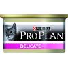 Pro Plan Mousse per Gatto Delicate con Tacchino da 85gr