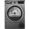 Bosch WQG233DRIT Asciugatrice 8 Kg a pompa di calore Classe A+++ AutoDry Filtro EasyClean Grigio Antracite