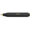 Kaweco Classic Sport Black I Business Kuli in plastica di alta qualit?, penna a sfera tascabile da 12 g, con meccanismo affidabile a curva cardiaca, 10,5 cm (nero)