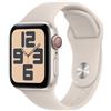 Apple Smartwatch Apple Watch SE GPS + Cellular 40mm Cassa in alluminio con cinturino sportivo S/M Galassia [MRFX3]