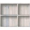 A.S. Création Dekora Natur, Patterned Wallpaper wood-look, blau, creme, grün, rotoli taglia: 10,05 m x 0,53 m