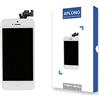 fonefunshop Compatibile con iPhone 5 - Bianco - Schermo LCD APLONG Serie High-End