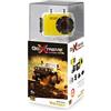 GoXtreme 20109 Victory HD Action Camera con impermeabile (5 cm (2 pollici), 720p, 1,3 Megapixel, Sensore CMOS, scheda memoria microSD, USB, batteria Li-ion) giallo
