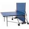 Garlando tavolo da ping pong Progress Outdoor Con Ruote Per Esterno - Colore: Blu