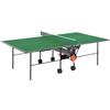 Garlando Tavolo da Ping Pong Training Indoor con ruote per interno - Colore: Verde