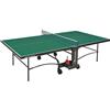 Garlando Tavolo da Ping Pong Advance Indoor con ruote per interno - Colore: Verde