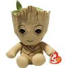 TY 41215 Guardiani della Galassia Reg Groot-Marvel-Beanie, Multicolore